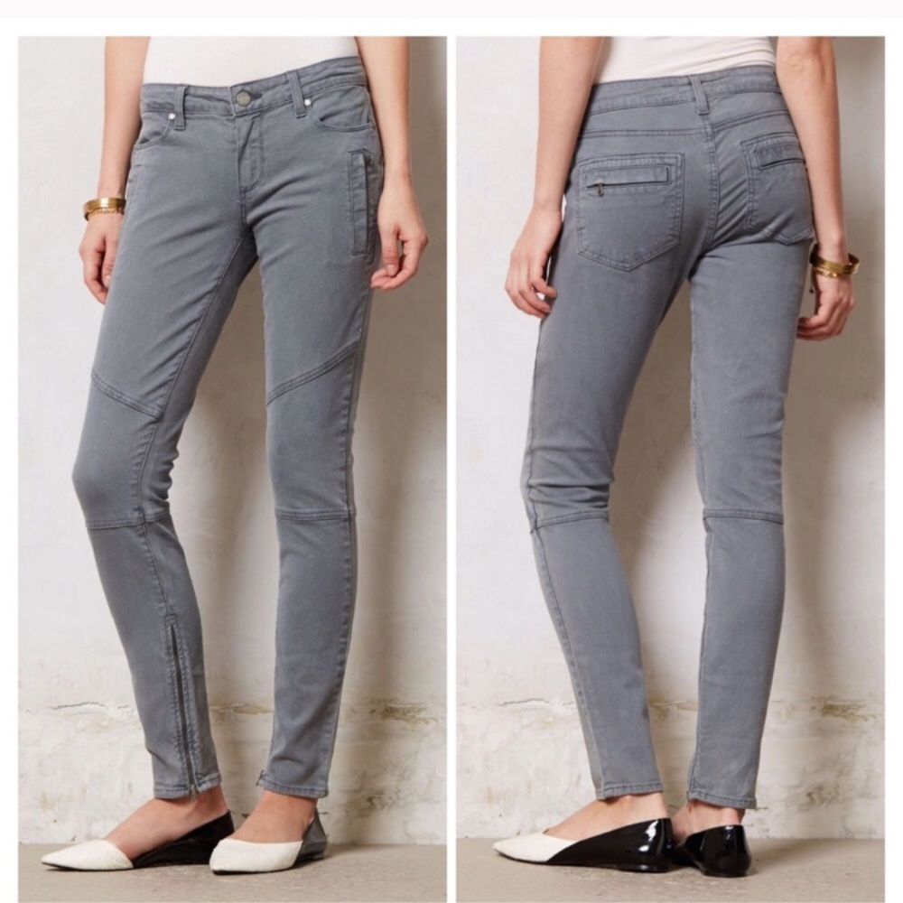 Paige anthropologie Marley Moto Jeans 27